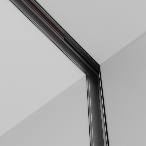 Угловой соединитель вертикальный для шинопровода в ГКЛ 9.5мм Maytoni Exility TRA034CL-42B Угловой соединитель вертикальный для шинопровода в ГКЛ 9.5мм Maytoni Exility TRA034CL-42B