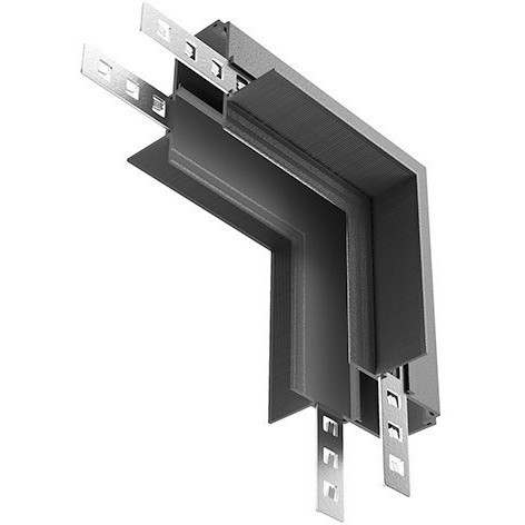 Угловой соединитель вертикальный для шинопровода в ГКЛ 9.5мм Maytoni Exility TRA034CL-42B Угловой соединитель вертикальный для шинопровода в ГКЛ 9.5мм Maytoni Exility TRA034CL-42B