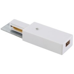 Ввод питания для накладных однофазных шинопроводов Crystal Lux CLT 0.210 01 WH