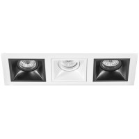 Встраиваемый светильник Lightstar D536070607 Domino под лампы 3xGU5.3 150W