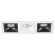 Встраиваемый светильник Lightstar D536070607 Domino под лампы 3xGU5.3 150W