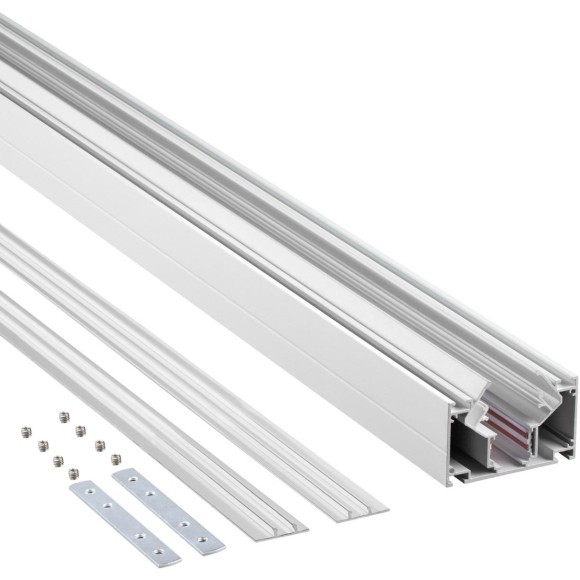 Шинопровод для гарпунных натяжных потолков 2м IP20 48V Novotech FLUM 135241 Шинопровод для гарпунных натяжных потолков 2м IP20 48V Novotech FLUM 135241