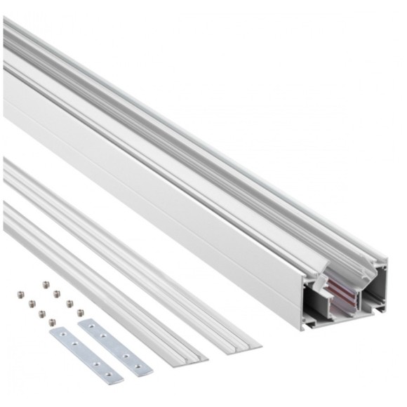 Шинопровод для гарпунных натяжных потолков 2м IP20 48V Novotech FLUM 135241 Шинопровод для гарпунных натяжных потолков 2м IP20 48V Novotech FLUM 135241