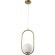 Светильник подвесной Crystal Lux CALLE SP1 BRASS