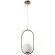 Светильник подвесной Crystal Lux CALLE SP1 BRASS