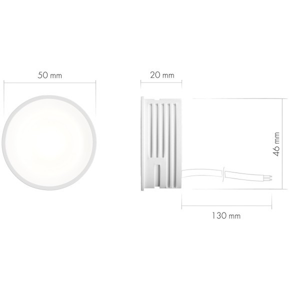 Светодиодный модуль Slim Led DK4000-7W-M