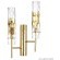 Бра Crystal Lux PRIMAVERA AP2 GOLD