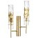 Бра Crystal Lux PRIMAVERA AP2 GOLD