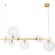 Подвесной светильник линейный Arte Lamp A7790SP-8GO VINCENT под лампы 8xG9 40W