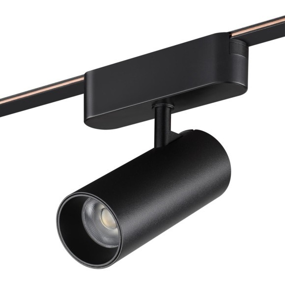 359470 Трековый ременный светодиодный SMART светильник c доп. механическим перекл. цветности Novotech EASY CRI90+ 3000-6000К 580Лм 28° 12W TUYA, Алиса, Wi-Fi