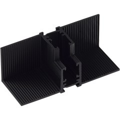 ST066.409.11 Соединитель с потолка на стену для шинопровода в ГКЛ 9мм серии SUPER5 ST066.409.11 Соединитель с потолка на стену для шинопровода в ГКЛ 9мм серии SUPER5