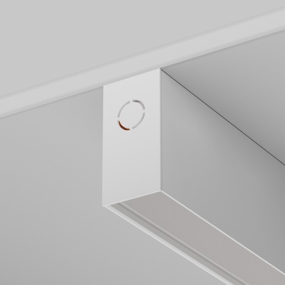 Комплект из 2 боковых заглушек для накладных шинопроводов Maytoni Exility TRA034EC-41W