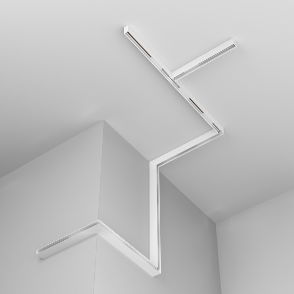 Комплект из 2 боковых заглушек для накладных шинопроводов Maytoni Exility TRA034EC-41W