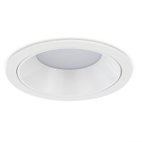 ST755.538.07 Св-к встр. Белый LED 1*7W 3000K 630Lm Ra80 120° IP20 D85xH45 100-240V Встраиваемые светильники