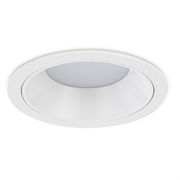 ST755.538.07 Св-к встр. Белый LED 1*7W 3000K 630Lm Ra80 120° IP20 D85xH45 100-240V Встраиваемые светильники