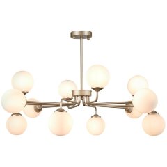 SLE106203-12 Светильник подвесной ST-Luce Золотистый/Белый G9 LED 12*5W REDJINO SLE106203-12 Светильник подвесной ST-Luce Золотистый/Белый G9 LED 12*5W REDJINO