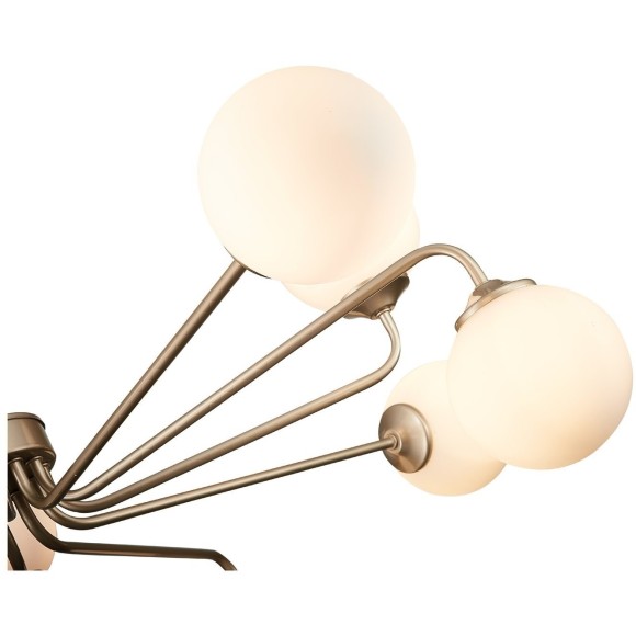 SLE106203-12 Светильник подвесной ST-Luce Золотистый/Белый G9 LED 12*5W REDJINO SLE106203-12 Светильник подвесной ST-Luce Золотистый/Белый G9 LED 12*5W REDJINO