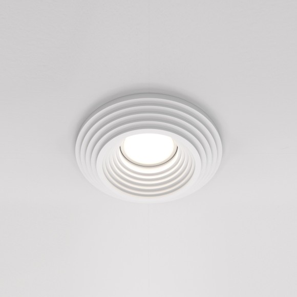 Гипсовый светильник под покраску Maytoni DL004-1-01-W Gyps Modern под лампу 1xGU10 35W