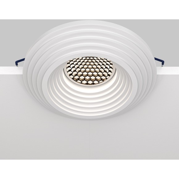 Гипсовый светильник под покраску Maytoni DL004-1-01-W Gyps Modern под лампу 1xGU10 35W