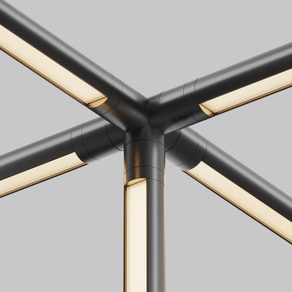 Пятиконечный коннектор для системы Maytoni Shelf без ввода питания CA020L5C-B Пятиконечный коннектор для системы Maytoni Shelf без ввода питания CA020L5C-B