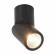 ST650.442.10 Светильник потолочный Черный LED 1*10W 4000K 800Lm Ra90 38° IP44 D62xH151 165-265V Накладные светильники