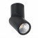 ST650.442.10 Светильник потолочный Черный LED 1*10W 4000K 800Lm Ra90 38° IP44 D62xH151 165-265V Накладные светильники