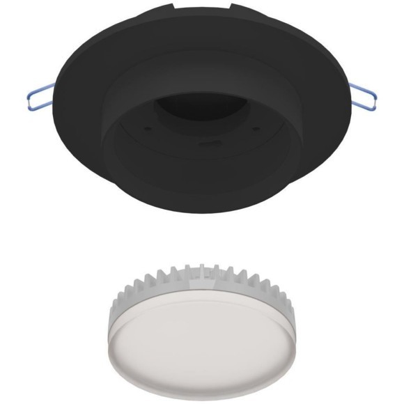 4671-1U, уличный светильник, D110xH42, cutout:D95, 1xGX53LEDx15W, IP44, excluded