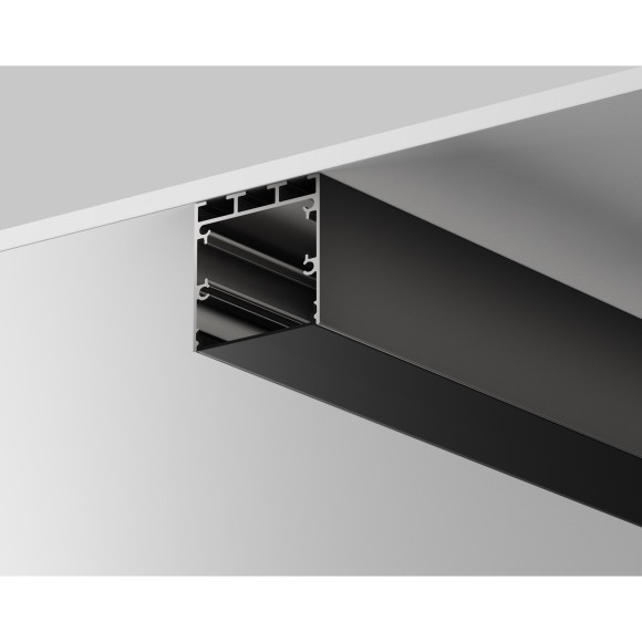 Накладной-подвесной профиль Рассеиватель для профиля 35×35 (Чёрный, 3 м), 642041