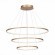 ST603.243.114 Светильник подвесной ST-Luce Золотистый/Белый LED 1*114W 4000K Подвесные светильники