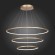 ST603.243.114 Светильник подвесной ST-Luce Золотистый/Белый LED 1*114W 4000K Подвесные светильники