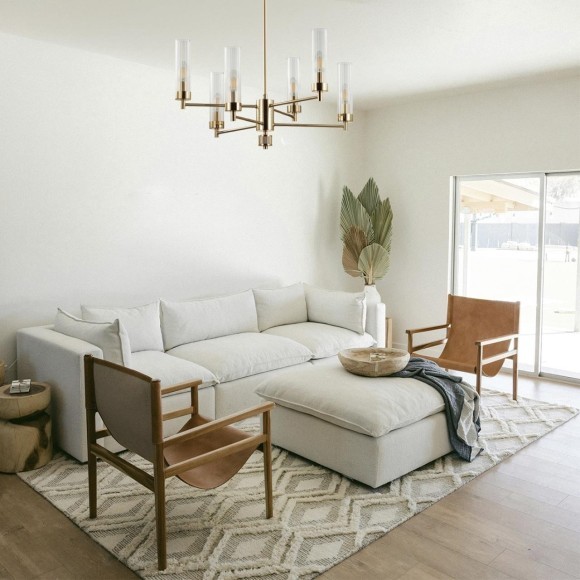 Люстра потолочная Lumion 5274/6C KAMILLA под лампы 6xE14 6*40W