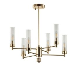 Люстра потолочная Lumion 5274/6C KAMILLA под лампы 6xE14 6*40W Люстра потолочная Lumion 5274/6C KAMILLA под лампы 6xE14 6*40W