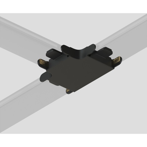 Соединитель Т-образный для треков Air, серия Base, пластик, чёрный