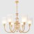 Люстра Crystal Lux ELENA SP6 GOLD