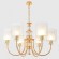 Люстра Crystal Lux ELENA SP6 GOLD