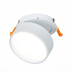 ST651.548.14 Встраиваемый поворотный светильник Белый LED 1*14W 4000K 1 100Lm Ra90 120° IP20 D105xH Встраиваемые светильники ST651.548.14 Встраиваемый поворотный светильник Белый LED 1*14W 4000K 1 100Lm Ra90 120° IP20 D105xH Встраиваемые светильники