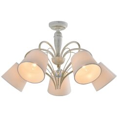 Люстра потолочная Lussole LSP-8062 STAMFORD IP21 под лампы 5xE14 200W Люстра потолочная Lussole LSP-8062 STAMFORD IP21 под лампы 5xE14 200W