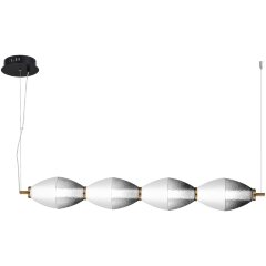 SL6130.403.24 Светильник подвесной ST-Luce Черный/Белый, Дымчатый LED 1*28W 3000K ICE SL6130.403.24 Светильник подвесной ST-Luce Черный/Белый, Дымчатый LED 1*28W 3000K ICE