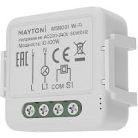 Wi-Fi выключатель одноканальный Maytoni (без нуля) MSN001