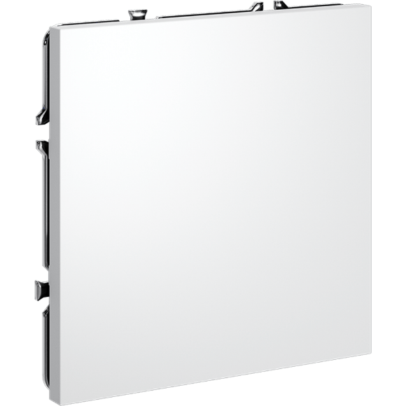 Заглушка VOLTUM S70 с суппортом, (белый матовый)