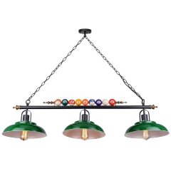 Подвесной светильник с 3 лампами Lussole GRLSP-9542 BADGER IP21 под лампы 3xE27 30W Подвесной светильник с 3 лампами Lussole GRLSP-9542 BADGER IP21 под лампы 3xE27 30W