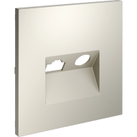 Накладка для розетки TV+RJ45 кат. 6, S70 (кашемир)