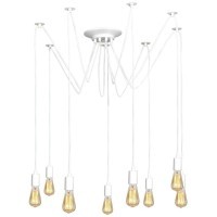 Люстра паук Lussole LSP-8173 SHIRLEY IP21 под лампы 8xE27 480W