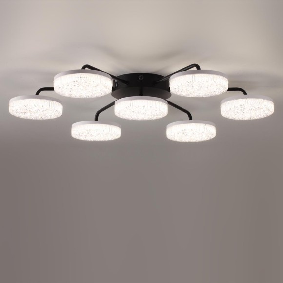 Люстра потолочная с пультом ДУ LED 90W 3000-6000К Lumion DIDANA 8236/7CL Люстра потолочная с пультом ДУ LED 90W 3000-6000К Lumion DIDANA 8236/7CL