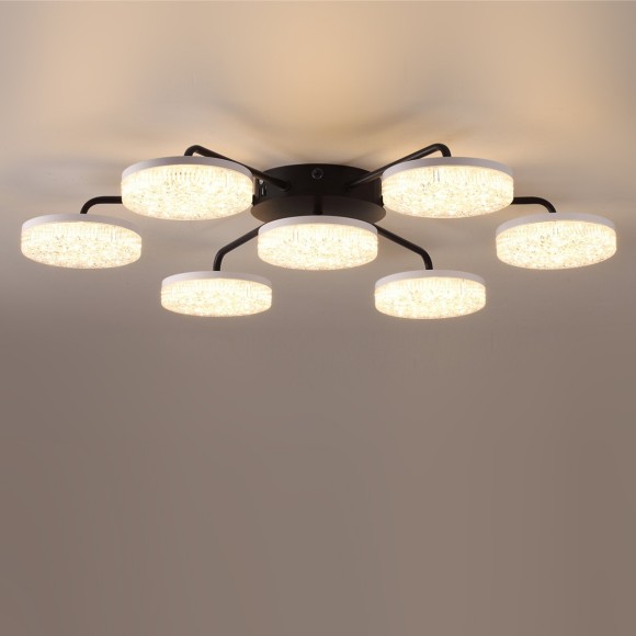 Люстра потолочная с пультом ДУ LED 90W 3000-6000К Lumion DIDANA 8236/7CL Люстра потолочная с пультом ДУ LED 90W 3000-6000К Lumion DIDANA 8236/7CL