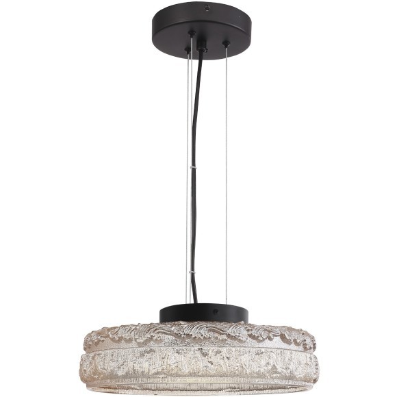 SL6143.422.01 Светильник потолочный ST-Luce черный/шампань LED 1*15W 4000K ANTIKE