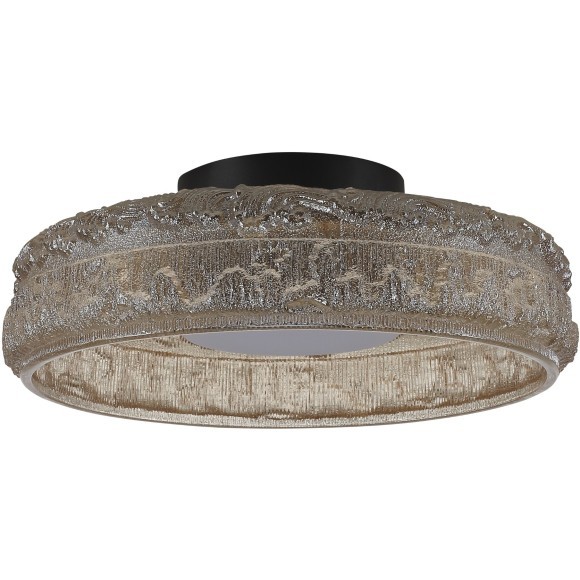 SL6143.422.01 Светильник потолочный ST-Luce черный/шампань LED 1*15W 4000K ANTIKE