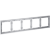 Рамка пластиковая VOLTUM S70 на 5 постов, (серый)