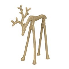 427592 Фигурка Олень KUROLINO L220, B90, H260 алюминий, медный 427592 Фигурка Олень KUROLINO L220, B90, H260 алюминий, медный