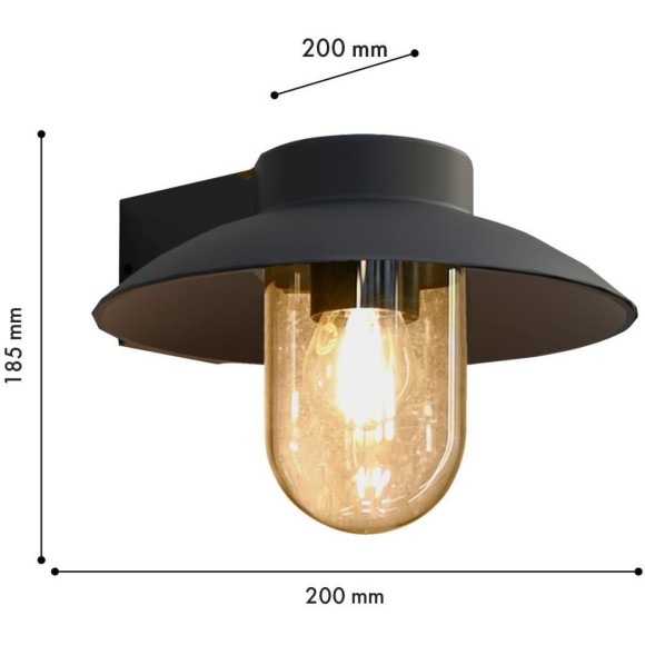 Настенный светильник уличный Lock 4384-1W